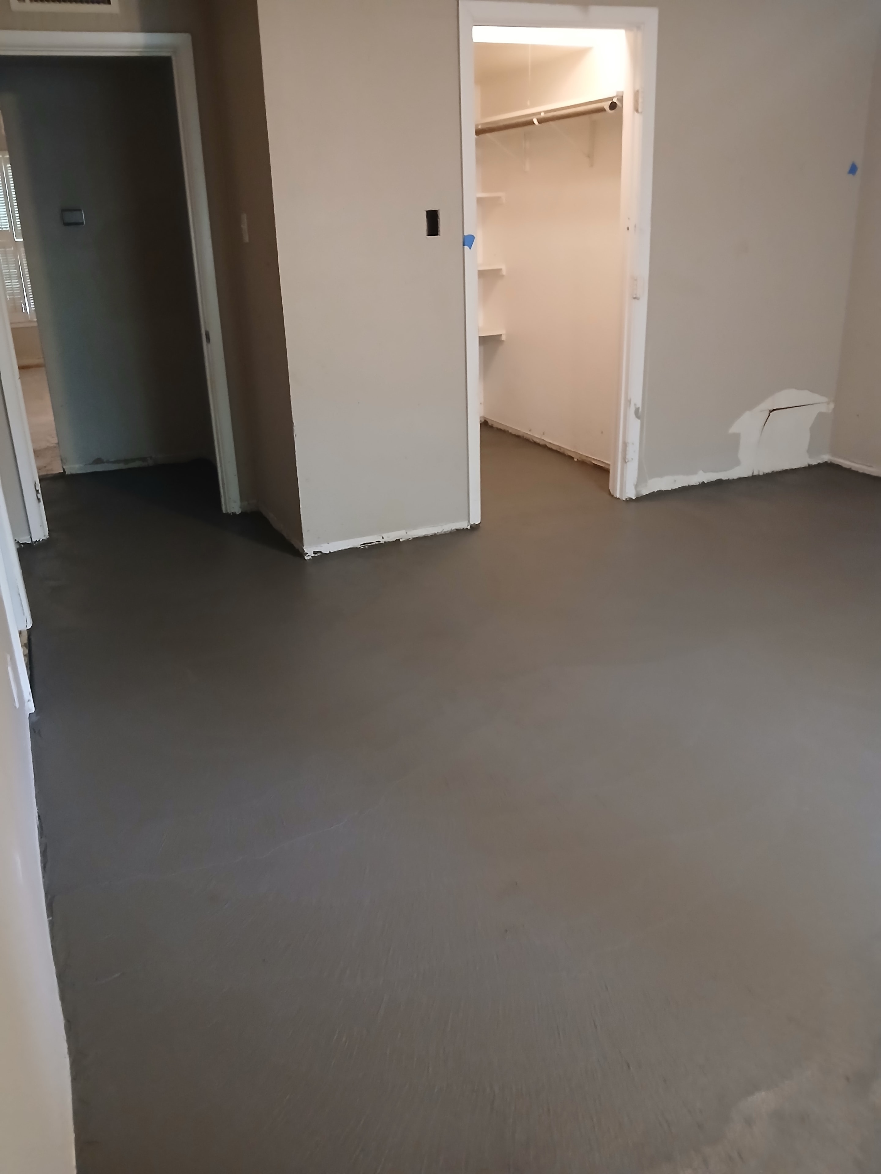 Resurfaced Concrete Floor