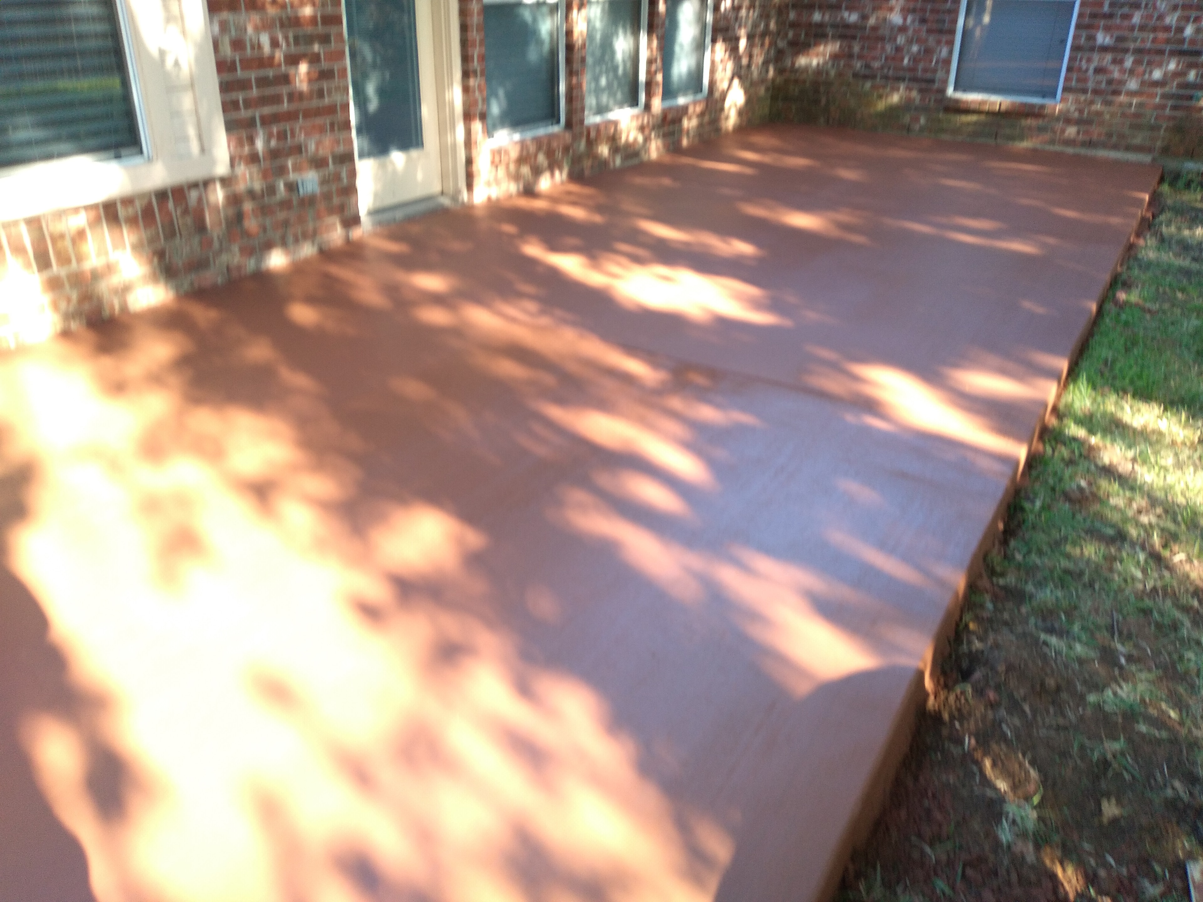 Stained Concrete Patio